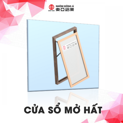 Cửa sổ mở hất 1 cánh - Thông số - báo giá -ứng dụng