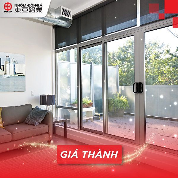 Sản phẩm nhôm kính giá rẻ 