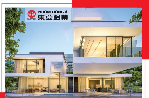 Cửa nhôm Đông Á khả năng chịu lực tốt