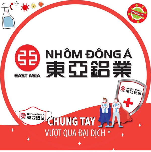 Nhôm Đông Á chung tay vượt qua đại dịch